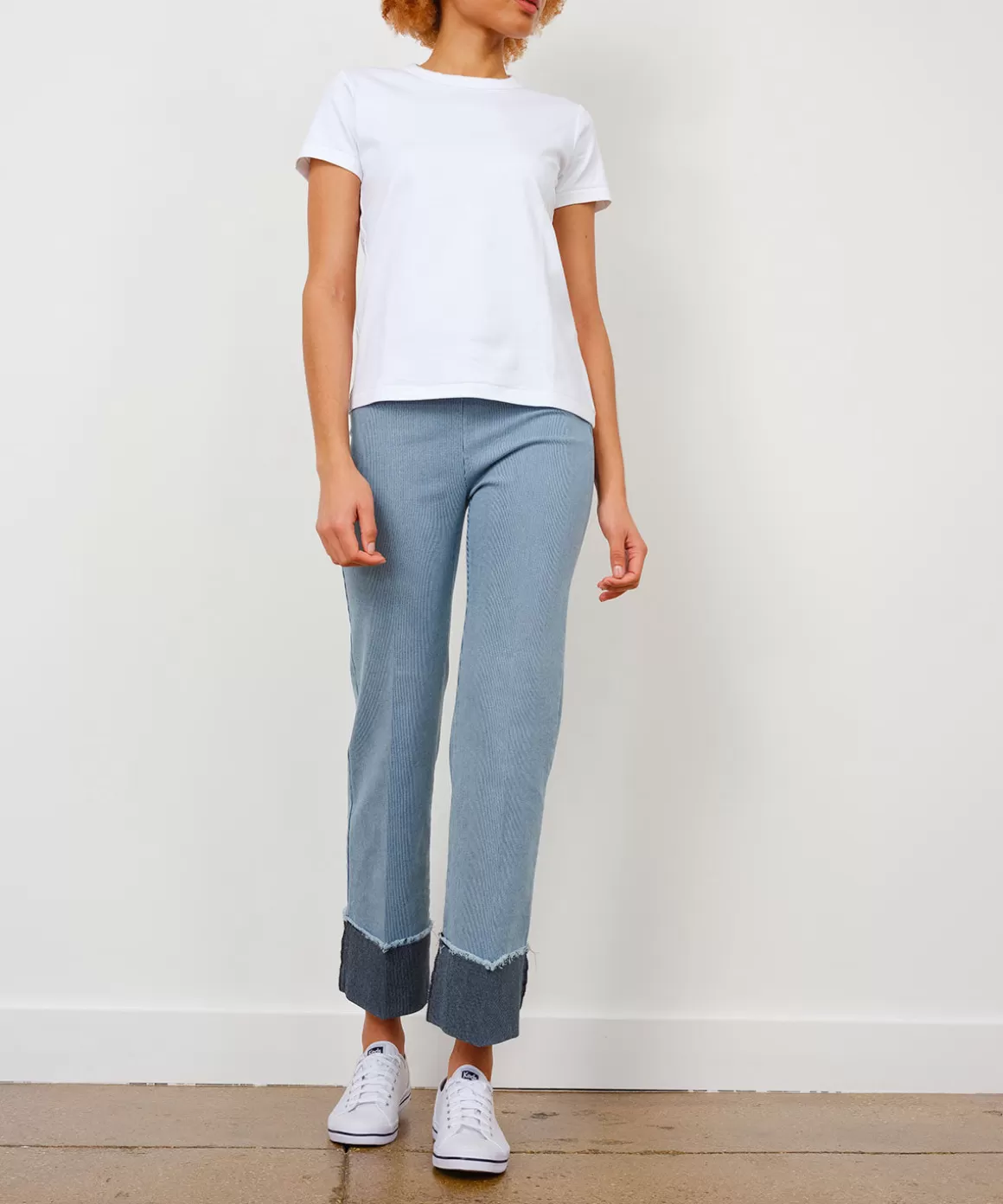 Bonnie Stripped Denim | Avenue Montaigne Outlet